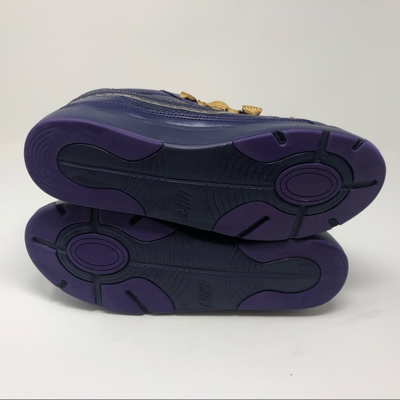 Nike Air troupe low IMPERIAL PURPLE NWT 324923-500 Zumba Dance Cheer - Picture 7 of 7